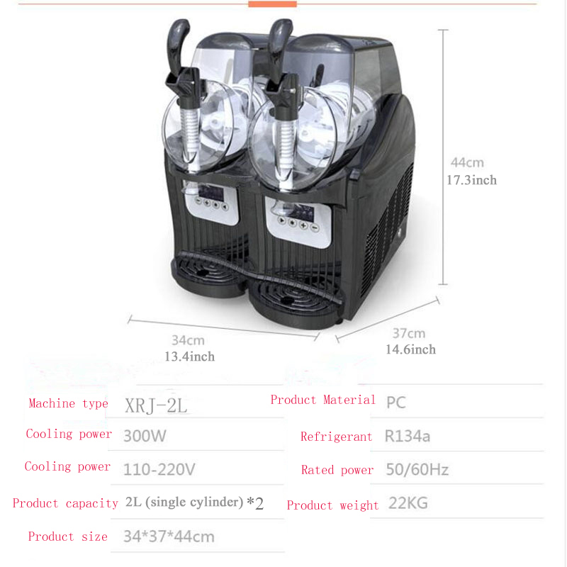 เครื่องทำสลัชเชอร์แบบมืออาชีพ  - Slushy Machine บทวิจารณ์และราคา
